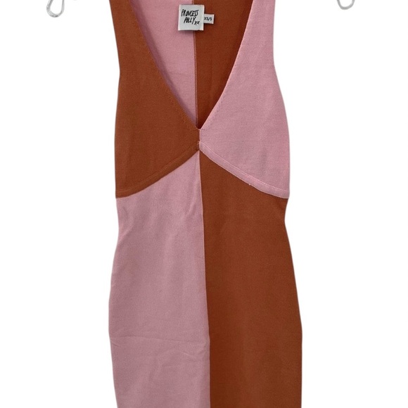 Princess Polly Pink and Brown Mini Dress - Picture 2 of 5